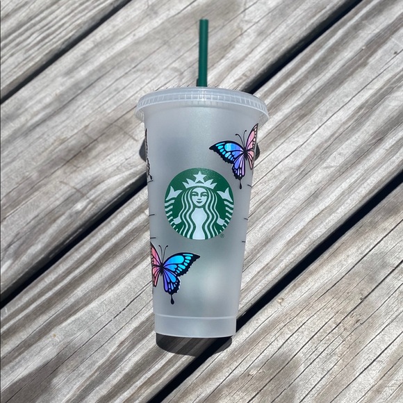 Starbucks butterfly tumbler - Picture 1 of 6